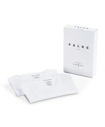 FALKE T-Shirt 2-Pack Dunkelblau/Schwarz/Dunkelgrau/Hellblau