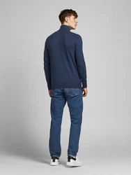 JACK & JONES Pullover 'JJEEmil' dunkelblau