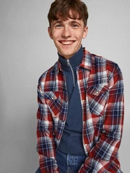 JACK & JONES Pullover 'JJEEmil' dunkelblau