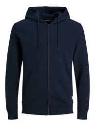 Hoodie JJEBASIC ZIP aus Baumwollmix