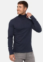 Indicode Rollkragenpullover Eagon Dunkelblau