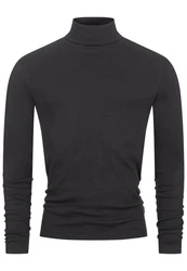 Indicode Rollkragenpullover Eagon Schwarz