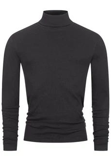 Indicode Rollkragenpullover Eagon Schwarz
