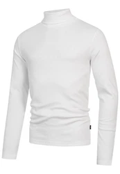 Indicode Rollkragenpullover Eagon Weiß/Creme/Grau