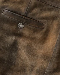 Reitmayer Trachtenhose Cargo-Lederhose Khaki/Braun/Dunkelbraun