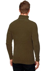 Uniplay Longsleeve Pullover Rollkragen (1-tlg) 3427 Dunkelbraun (3427)