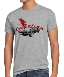 T-Shirt Muscle Car auto gas death mustang motor ford rocker camaro ps usa