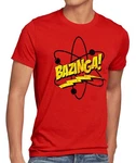 Bazinga Sheldon The Big Bang Theory T-Shirt Style3 Rot
