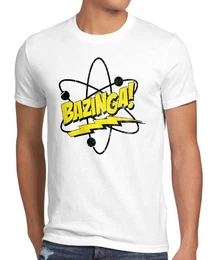 T-Shirt Bazinga Sheldon the big bang theory sheldon cooper atom physik
