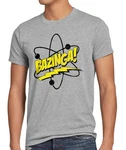 Bazinga Sheldon The Big Bang Theory T-Shirt Style3 Rot/Gelb/Braun