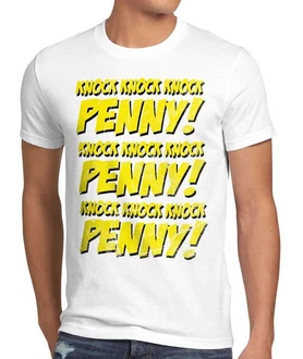 Style3 T-Shirt Penny College Theory Cooper Leonard Comic Gelb/Blau/Weiß/Grün/Lila Style3 T-Shirt Penny College Theory Cooper Leonard Comic Gelb/Blau/Weiß/Grün/Lila