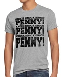 style3 T-Shirt Knock Penny Grau