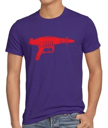 T-Shirt Space Gun Big Bang Black Men Alien the big bang theory sheldon cooper