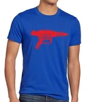 Style3 T-Shirt Space Gun Big Bang Theory Sheldon Cooper Schwarz