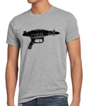 Style3 T-Shirt Space Gun Big Bang Theory Sheldon Cooper Schwarz