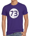 Style3 T-Shirt Sheldon Lieblingszahl The Big Bang Theory Sheldon Cooper Bazinga 73