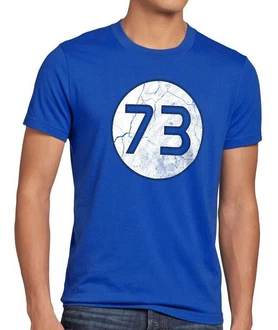 Style3 T-Shirt Sheldon Lieblingszahl The Big Bang Theory Sheldon Cooper Bazinga Blau Style3 T-Shirt Sheldon Lieblingszahl The Big Bang Theory Sheldon Cooper Bazinga Blau