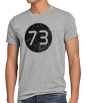 Style3 T-Shirt Sheldon Lieblingszahl The Big Bang Theory Sheldon Cooper Bazinga 73