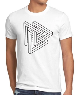 style3 T-Shirt Penrose Big Bang Sheldon Escher Dreieck Würfel The Theory Cooper style3 T-Shirt Penrose Big Bang Sheldon Escher Dreieck Würfel The Theory Cooper