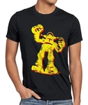 Style3 T-Shirt Hero Robot Big Bang Sheldon TV Serie Roboter Cooper Comic Theory Grau/Grün/Gelb/Gold/Rot/Braun