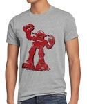 Style3 T-Shirt Hero Robot Big Bang Sheldon TV Serie Roboter Cooper Comic Theory Rot/Grau/Hellgrau/Dunkelrot