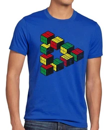T-Shirt Cube Big Bang Sheldon Escher Cooper the big bang theory