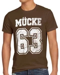 style3 T-Shirt Mücke 63 Bulldozer Sie nannten ihn Mücke Movie American Football Beige/Grau/Blau