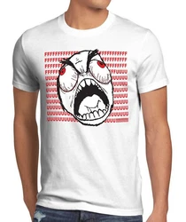 style3 T-Shirt Rage Trollface Comic Rageguy Facebook Meme 9gag Nerd Fuck Guy Fuu 