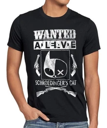 T-Shirt Wanted Schroedinger's Katze big bang sheldon schrdingers theory
