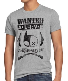 T-Shirt Wanted Schroedinger's Katze big bang sheldon schrdingers theory