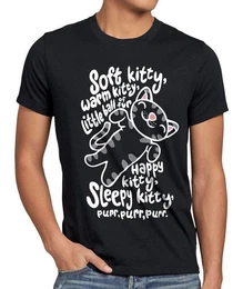 T-Shirt Soft Kitty sleepy sheldon cooper the big bang theory penny katze