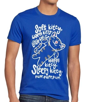 style3 T-Shirt Soft Kitty Sleepy Sheldon Cooper The Big Bang Theory Penny Katze Blau/Hellblau style3 T-Shirt Soft Kitty Sleepy Sheldon Cooper The Big Bang Theory Penny Katze Blau/Hellblau