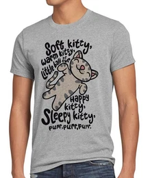 T-Shirt Soft Kitty sleepy sheldon cooper the big bang theory penny katze