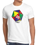 style3 T-Shirt Sheldon W20 Zauberwürfel The Big Bang Theory Cooper Mathematik Weiß/Mischfarben