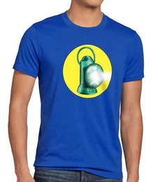 T-Shirt Sheldon Lantern Green Superheld laterne dc the big bang theory cooper