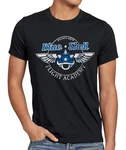 style3 T-Shirt Luigi Academy Panzer Mario Kart Wii Switch Rennen Auto Blau