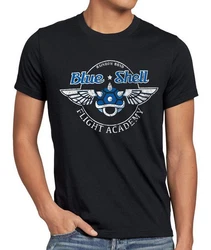 style3 T-Shirt Luigi Academy Panzer Mario Kart Wii Switch Rennen Auto Blau