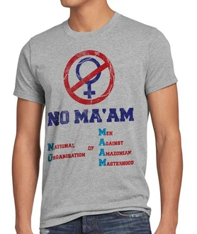style3 T-Shirt No MA'AM Bundy schrecklich nette Serie al familie Peggy Kelly