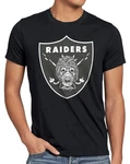 style3 T-Shirt Tusken Raiders American Football Tatooine Star Krieg Wars der Sterne Rot/Braun/Blau/Grau/Dunkelgrün