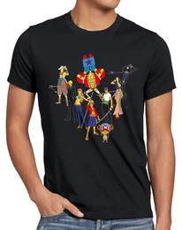 T-Shirt Piratenbande ruffy zoro one nami lysop monkey piece luffy piraten
