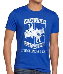 T-Shirt Wanted Schroedingers Katze big sheldon bang cooper cat theory top