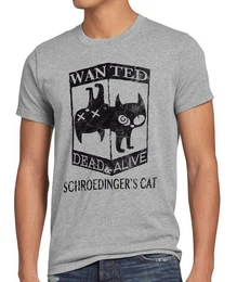 T-Shirt Wanted Schroedingers Katze big sheldon bang cooper cat theory top