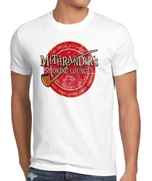 T-Shirt Mithrandir Smoking Lounge gandalf herr der ringe lord of the rings