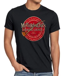 T-Shirt Mithrandir Smoking Lounge gandalf herr der ringe lord of the rings