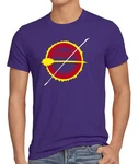 Style3 T-Shirt BTOOOM! Manga Art Explosion Insel Game Spieler Bomben Art Anime Lila