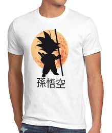 T-Shirt Goku Mond Ball Krillin Roshi super dragonball gt songoku dbz daima
