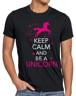 style3 T-Shirt Keep Calm and be a Unicorn Rosa/Bordeaux style3 T-Shirt Keep Calm and be a Unicorn Rosa/Bordeaux