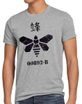 style3 T-Shirt Golden Moth Chemical Breaking Bad Grau/Rot/Dunkelgrau/Hellgrau