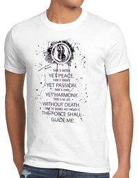 T-Shirt Jedi Code Kodex star krieg wars imperium der sterne vader