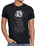 style3 T-Shirt Jedi Code Schwarz/Beige/Dunkelgrau